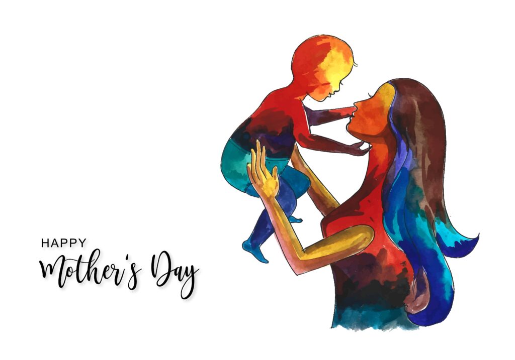 Mother's day drawing