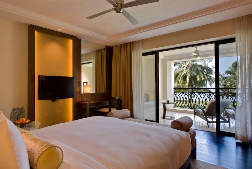 Cozy bedroom view from Grand Hyatt